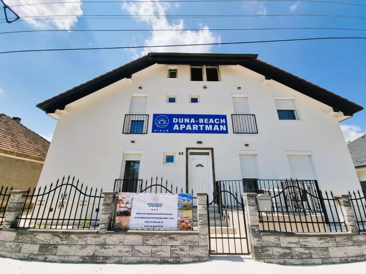 Duna-Beach Apartman Kimle Exterior foto